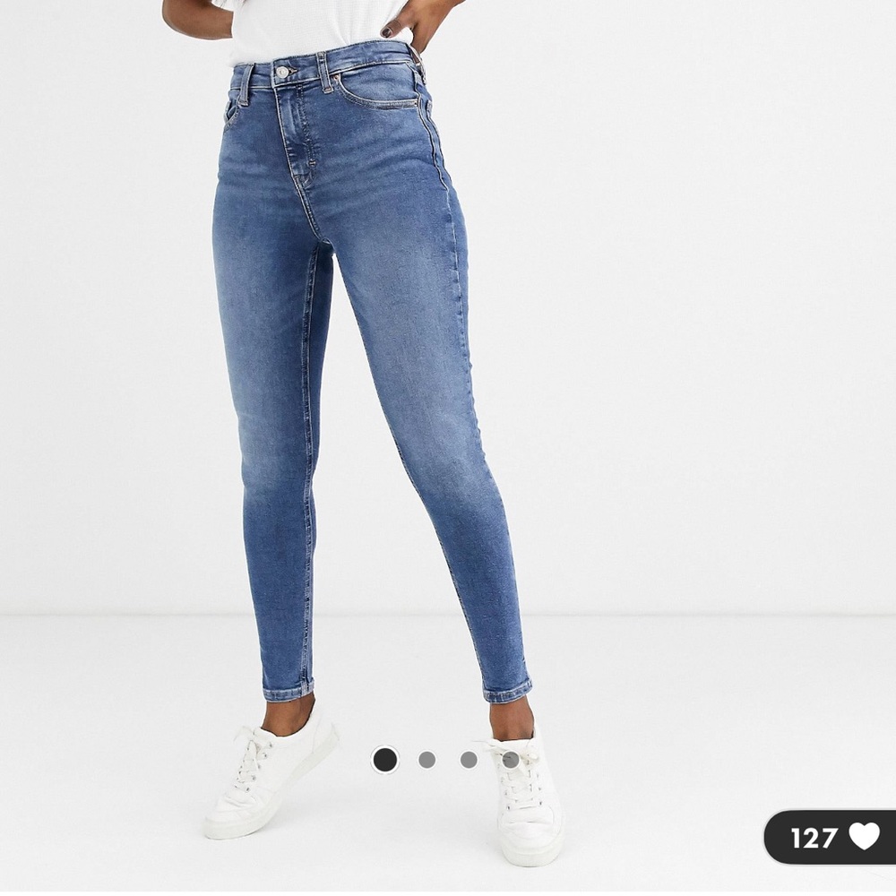 Top Shop Jamie Skinny Jeans Size 32